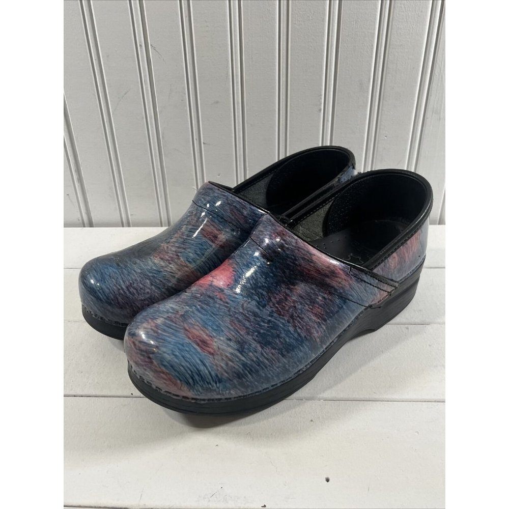 Dansko Pink And Blue Size 38 Cotton Candy US 7.5
